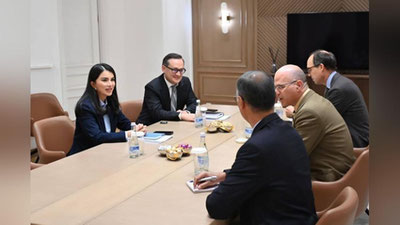 'Saida Mirziyoeva AQSh elchisi Jonatan Xenik bilan uchrashdi'ning rasmi