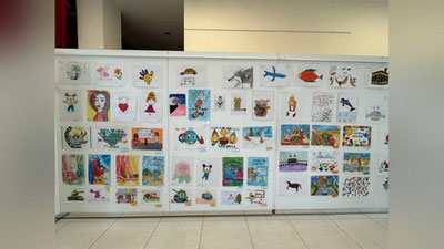 'Хаста болалар чизган расм 5 млн.га сотилди (видео+фото)'ning rasmi