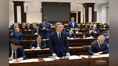 'Prezident Karmana tumanining qator soha rahbarlari ishdan olinishini aytdi'ning rasmi