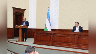 'G`uzor tumani hokimi "hayfsan" oldi'ning rasmi