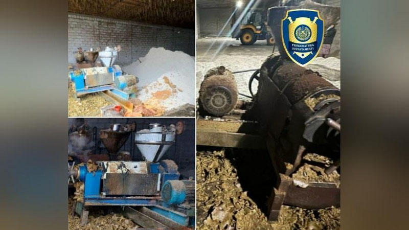 'Каттақўрғонда ёғ ишлаб чиқараётган яширин цех аниқланди'ning rasmi