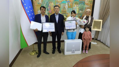 'Самарқанд вилояти ҳокими Афруза Ҳамдамова билан учрашди'ning rasmi