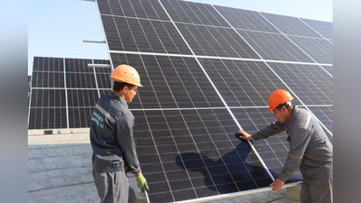 'O`zbekistonda fotoelektr stansiyalari qurish bo`yicha loyihalar amalga oshirilmoqda'ning rasmi