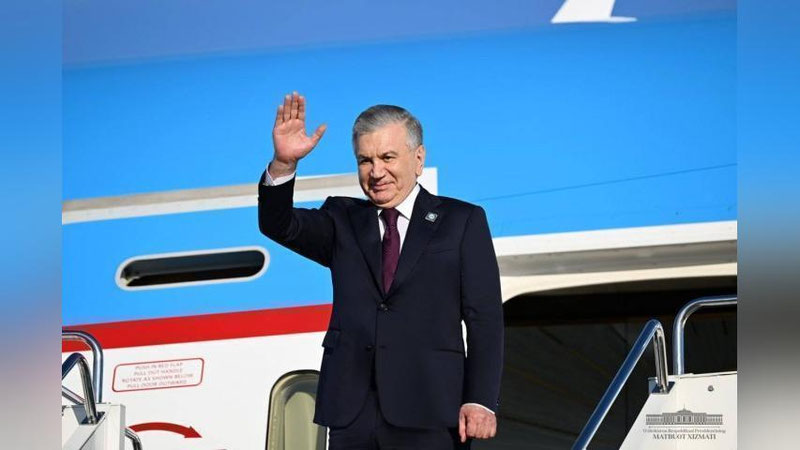 'O`zbekiston Prezidentining amaliy tashrifi yakunlandi'ning rasmi