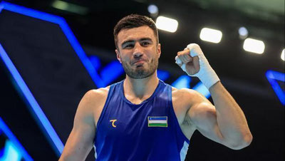 Image of 'Today, Bakhodir Jalolov will enter the ring.'