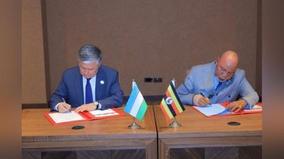 'O’zbekiston Uganda bilan diplomatik munosabatlar o`rnatdi'ning rasmi