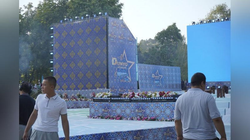 'Andijonda "Dunyo sadolari" xalqaro festivali boshlandi'ning rasmi