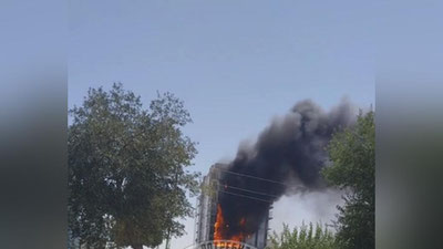 'Buxoroda qurilishi bitmagan 9 qavatli uyda yong`in chiqdi (video)'ning rasmi