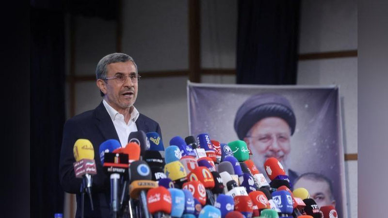 'Eron sobiq prezidenti yana rahbar bo`lmoqchi'ning rasmi