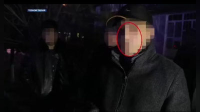 Изрображение 'В Асакинском районе задержаны бывший следователь ОВД и прокурор (видео)'