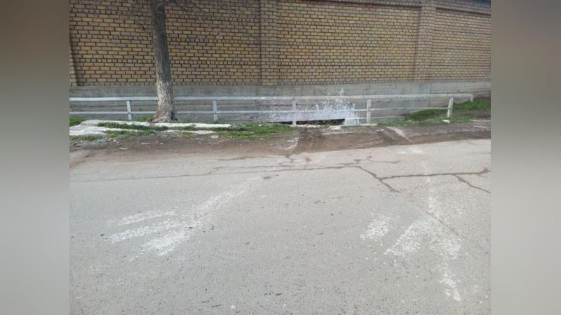 'Toshkentdagi kollektordan nega oq rangli suv oqayotgani ma`lum bo`ldi'ning rasmi