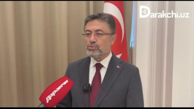 '“O`zbekistonni butun dunyo uchun muhim bo`lgan konferensiya bilan tabriklayman” - Ibrahim Yumakli (video)'ning rasmi