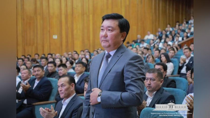 'Qoraqalpog`iston Respublikasi Madaniyat vaziri tayinlandi'ning rasmi
