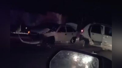 'Andijonda to`rtta mashina ishtirokida YTH sodir bo`ldi'ning rasmi
