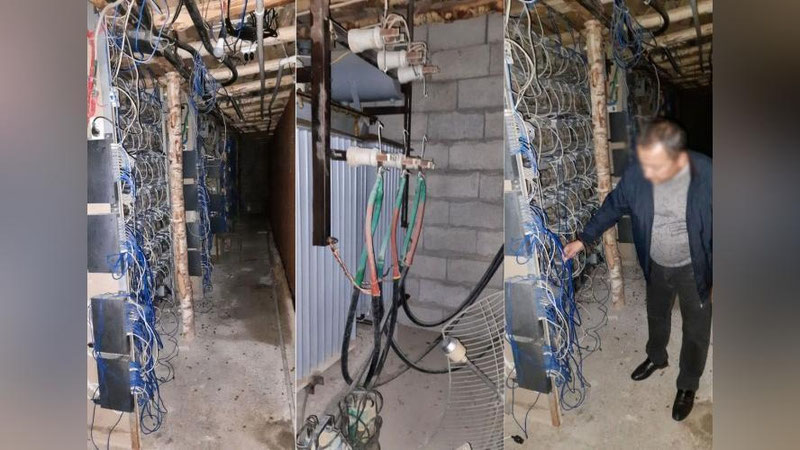 'Навоийда ноқонуний майнинг фермаси фош этилди'ning rasmi