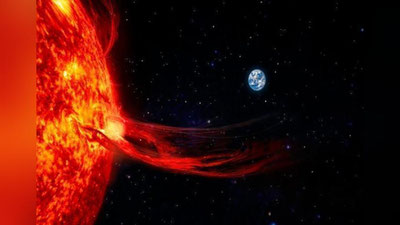 'Quyoshda katta chaqnash sodir bo`ldi: kuchli magnit bo`ronlari kutilmoqda'ning rasmi