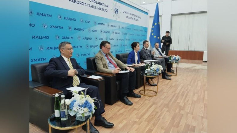 'Toshkentda O`zbekiston-Evropa Iqtisodiy hamkorlik assosiasiyasi o`z vakolatxonasini ta`sis etdi'ning rasmi