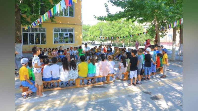 'Bolalar sog`lomlashtirish oromgohlarida dam oladigan bolalar qamrovi kengaytiriladi'ning rasmi