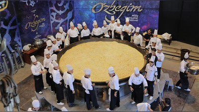 '​ЎЗБЕКИСТОНДА 6 ТОННА ОШ ТАЙЁРЛАНДИ (ФОТО)'ning rasmi