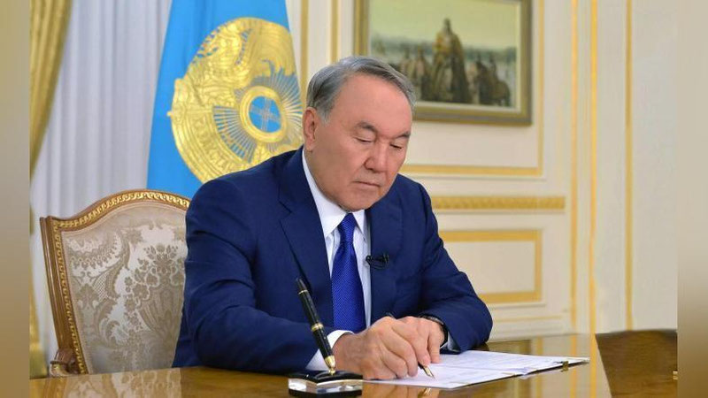 '​QOZOG`ISTON PREZIDENTI NURSULTON NAZARBOEV TOShKENTGA KELDI'ning rasmi