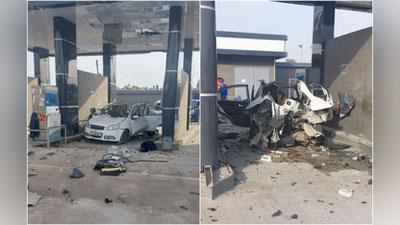 'Qashqadaryodagi "metan zapravka"da Nexia-3 portlab ketdi'ning rasmi