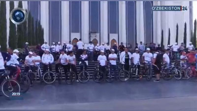 Изрображение 'В ТАШКЕНТЕ ПРОШЕЛ "ДЕНЬ БЕЗ АВТОМОБИЛЯ" (ВИДЕО)'