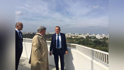 'Jahongir Ortiqxo`jaev Berlin shahri hokimi bilan uchrashdi'ning rasmi