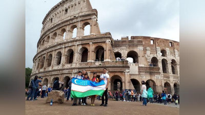 'O`zbek yoshlari Italiyada o`tkazilgan xalqaro tanlovda g`olib bo`lishdi'ning rasmi