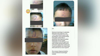 'Peshonaga qo`yilgan “2” baho uchun maktab direktori va o`qituvchilar ishdan olindi'ning rasmi