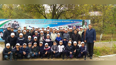 '“Mening mahallam jinoyatlardan holi hudud” shiori ostida tarbiya tadbiri o`tkazildi. 'ning rasmi