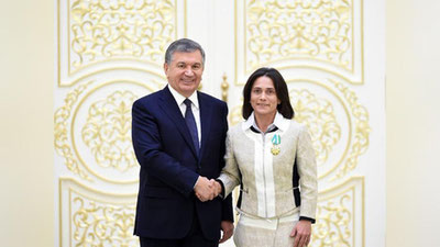 Изрображение 'ПРЕЗИДЕНТ ВРУЧИЛ НАГРАДЫ СООТЕЧЕСТВЕННИКАМ И ПОДВЕЛ ПРЕДВАРИТЕЛЬНЫЕ ИТОГИ ГОДА'