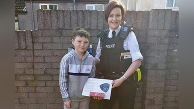 'Jinoyatchilar changalidan qizni qutqarib qolgan bola qahramonga aylandi'ning rasmi