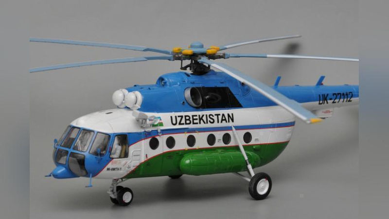 '18 NOYaBR KUNI TOShKENT UZRA HARBIY VERTOLYoTLARDA O`ZBEKISTON BAYROG`I OLIB O`TILADI'ning rasmi