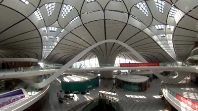 'Pekindagi Daxin xalqaro aeroporti sinov rejimi asosida ochildi (Video) 'ning rasmi