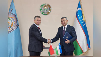 'Belarus Respublikasi Davlat nazorat qo`mitasi Moliyaviy tergov departamenti delegasiyasiO`zbekistonga tashrif buyurdi'ning rasmi