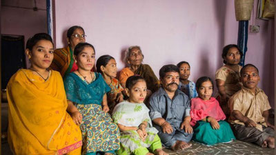 '​Ҳиндистонда гномлар оиласи топилди 'ning rasmi