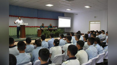 'IIV Malaka oshirish instituti ma`naviy-ma`rifiy tadbirlar o`tkazmoqda'ning rasmi