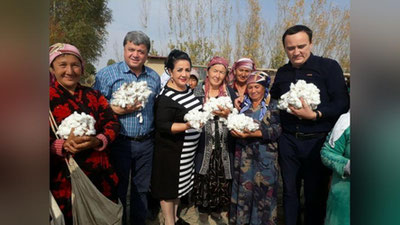 '​TEATR IJODKORLARI PAXTA YIG`IM-TERIMIDA'ning rasmi