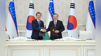 Изрображение 'УЗБЕКИСТАН И ЮЖНАЯ КОРЕЯ УСТАНОВЯТ "ОСОБОЕ СТРАТЕГИЧЕСКОЕ ПАРТНЕРСТВО"'