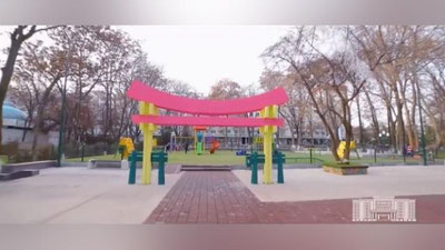 Изрображение 'ВИДЕО: ОБНОВЛЕННЫЙ ПАРК У ЗНАМЕНИТЫХ "ГОЛУБЫХ КУПОЛОВ" В ТАШКЕНТЕ'