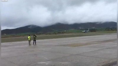 Изрображение 'ЖЕСТКАЯ ПОСАДКА САМОЛЕТА ВВС ИСПАНИИ: 9 ЧЕЛОВЕК ПОСТРАДАЛИ (ВИДЕО)'