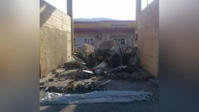 Изрображение 'В АНДИЖАНСКОЙ ОБЛАСТИ ВЗРЫВ ГБО РАЗОРВАЛ АВТОМОБИЛЬ LACETTI (ФОТО)'