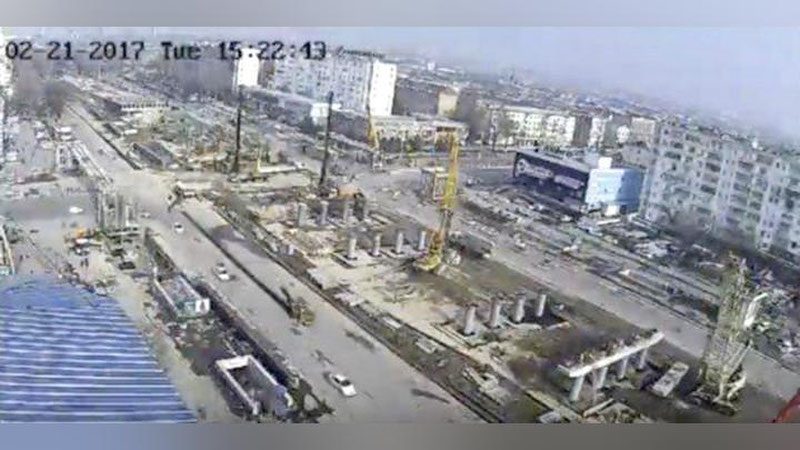 '​O`zbekiston Prezidenti Chilonzor tumanidagi ko`prik qurilishini videomonitor orqali shaxsan nazorat qilgan (Video)'ning rasmi