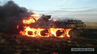 'Askar ovqat isitaman deb, 28 million rubl turadigan BTR ni yoqib yubordi'ning rasmi