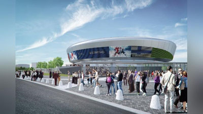 'Ko`p tarmoqli "Xumo Arena" muz saroyi qachon ishga tushadi? (foto)'ning rasmi