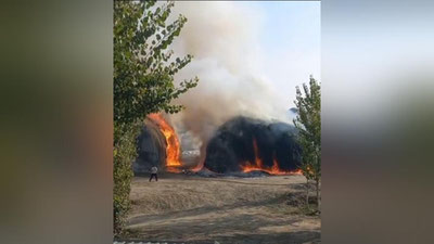 'Андижондаги пахта хирмонида ёнғин чиқди (видео)'ning rasmi