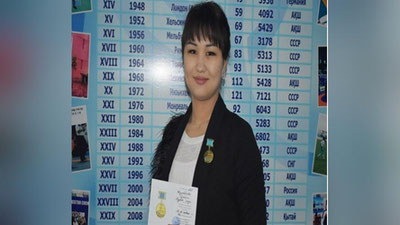 '«Jismoniy tarbiya va sport a`lochisi» ko`krak nishoni egalari taqdirlandi 'ning rasmi