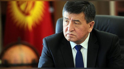 'Jeenbekov Orozbek Opumbaevni ishdan oldi, Bishkekda favqulodda holat e`lon qilinib, harbiylar kiritildi'ning rasmi