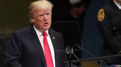 'Tramp Eron rahbariyati bilan uchrashmasligini ma`lum qildi 'ning rasmi