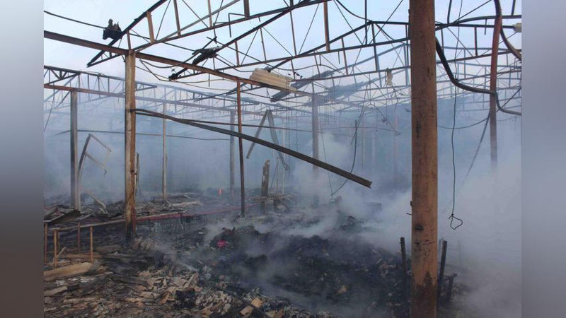 'Қашқадарёдаги бозорда йирик ёнғин юз берди (фото)'ning rasmi